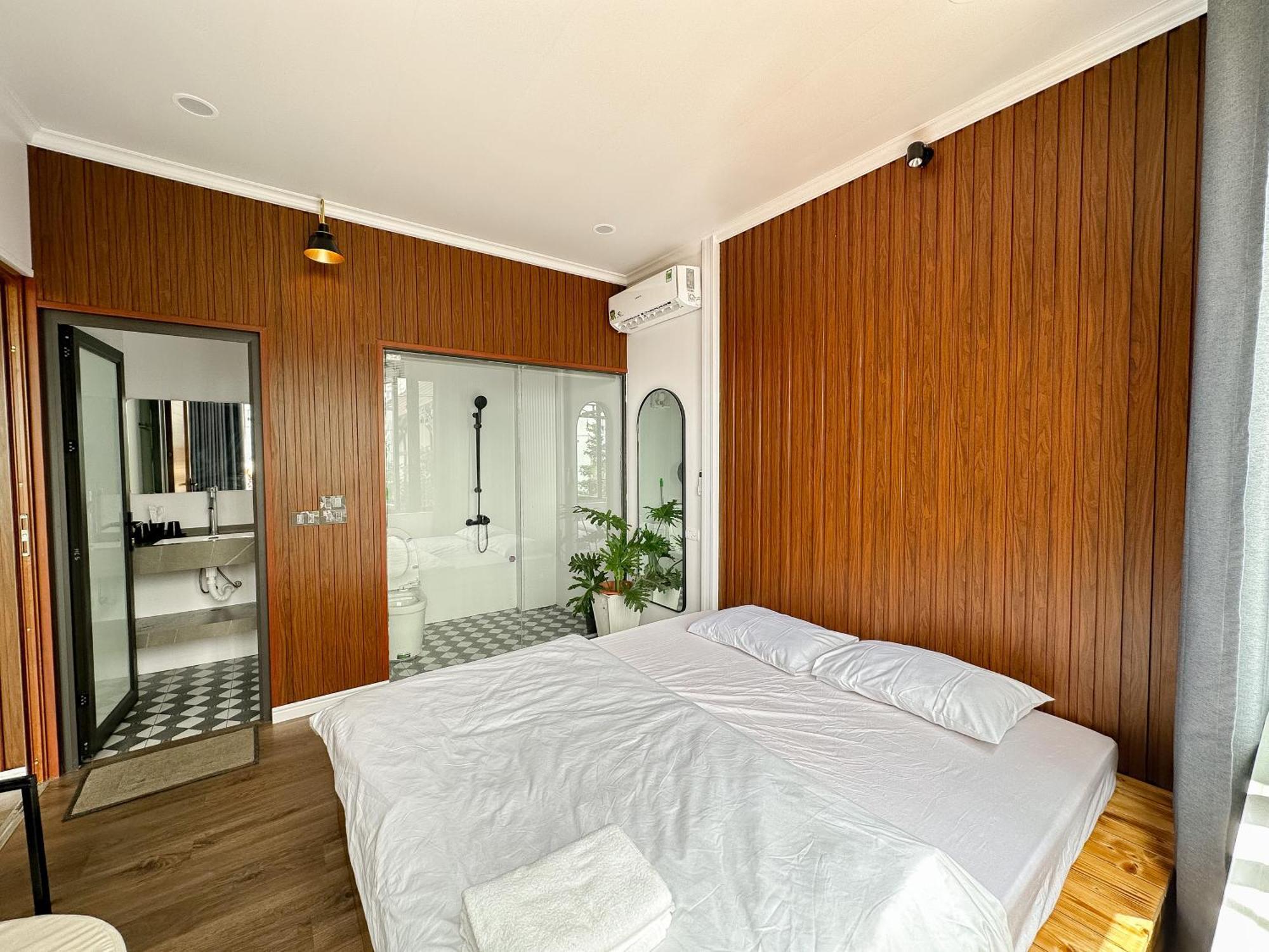 شقة Bach Xanh House Tam Ðảo المظهر الخارجي الصورة