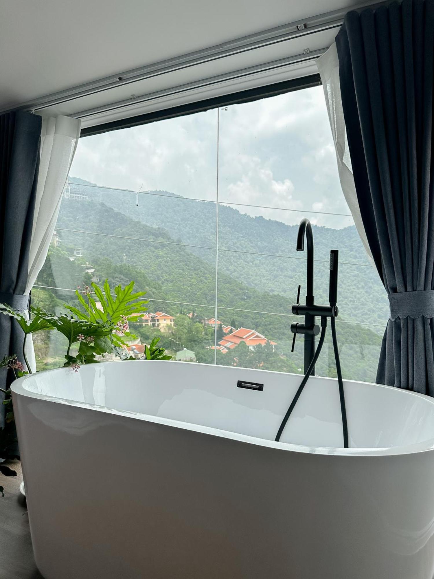 شقة Bach Xanh House Tam Ðảo المظهر الخارجي الصورة